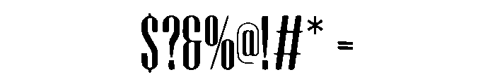 Zarello Font OTHER CHARS