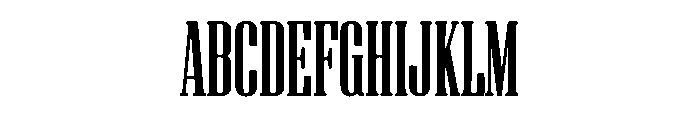 Zarello Font UPPERCASE