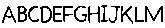 Zariah Font UPPERCASE