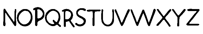 Zariah Font UPPERCASE
