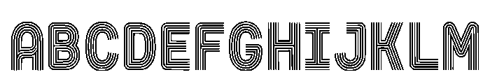 Zarian Regular Font UPPERCASE