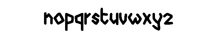Zarket Regular Font LOWERCASE
