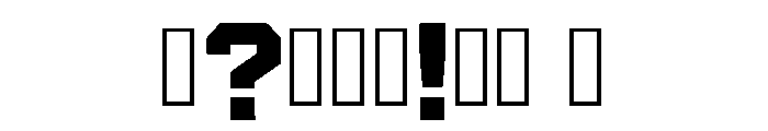 Zarkon Regular Font OTHER CHARS