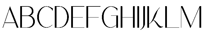 Zasdine Hairley Font UPPERCASE