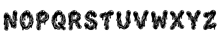 Zashae Regular Font UPPERCASE