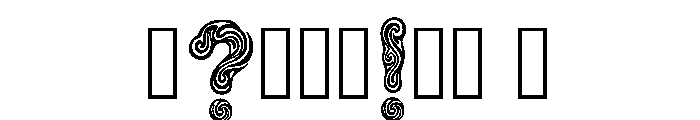 Zasia Regular Font OTHER CHARS
