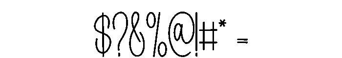 Zastapic Font OTHER CHARS