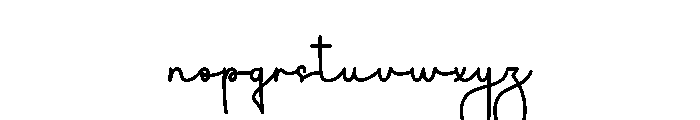 Zastapic Font LOWERCASE