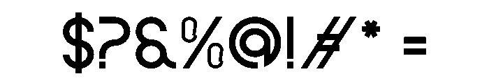 Zaveano Font OTHER CHARS