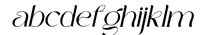 Zavera Italic FONT