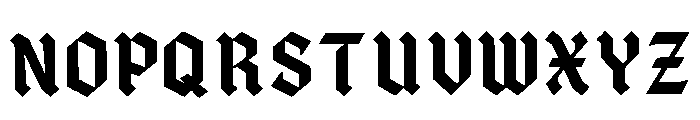 Zaviah Regular Font LOWERCASE