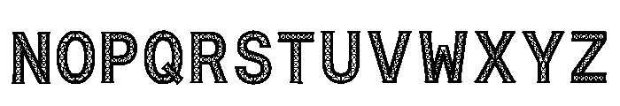 Zavian Regular Font LOWERCASE