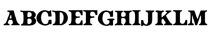 Zavien Font UPPERCASE