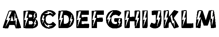 Zaya Regular Font UPPERCASE