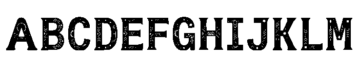 Zayd Regular Font UPPERCASE