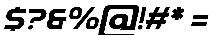 Zaylen Italic Font OTHER CHARS