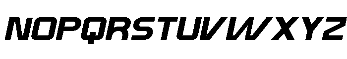 Zaylen Italic Font UPPERCASE