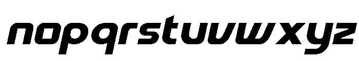 Zaylen Italic Font LOWERCASE