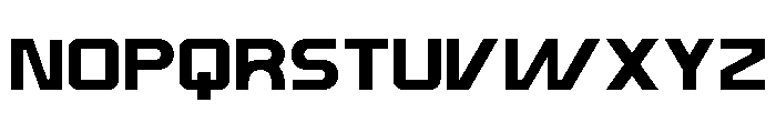 Zaylen Regular Font UPPERCASE
