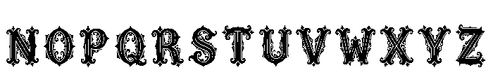 Zayliana Regular Font UPPERCASE