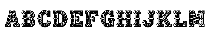 Zaynab Regular Font UPPERCASE