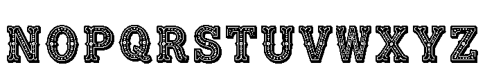 Zaynab Regular Font UPPERCASE