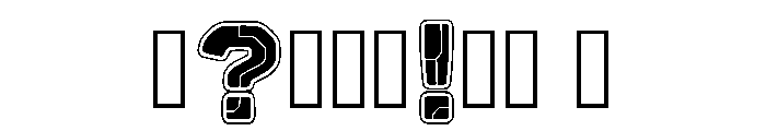 Zaynah Regular Font OTHER CHARS