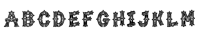 Zayrah Regular Font UPPERCASE