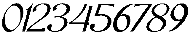 ZADOBESY Italic otf (400) Font OTHER CHARS