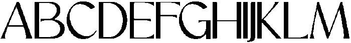 ZADOBESY Regular otf (400) Font UPPERCASE