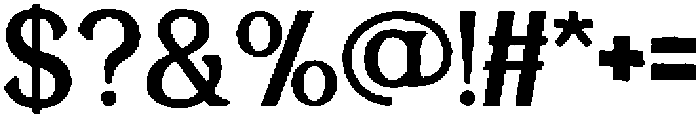 ZAMORAND Regular otf (400) Font OTHER CHARS