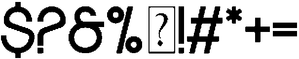 Zafflo otf (400) Font OTHER CHARS