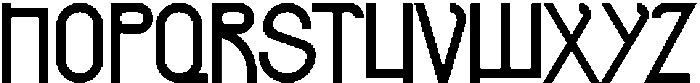 Zafflo otf (400) Font UPPERCASE