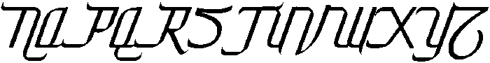 Zafira Regular otf (400) Font UPPERCASE