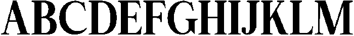 Zafira Serif Bold otf (700) Font UPPERCASE
