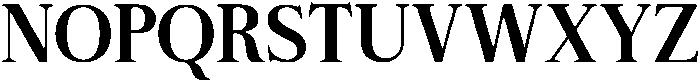 Zafira Serif Bold otf (700) Font UPPERCASE