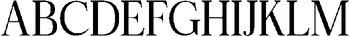 Zafira Serif Light otf (300) Font UPPERCASE
