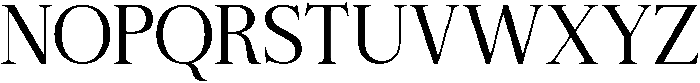 Zafira Serif Light otf (300) Font UPPERCASE