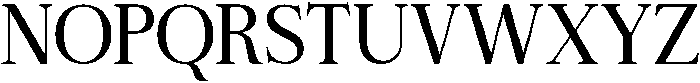 Zafira Serif Regular otf (400) Font UPPERCASE