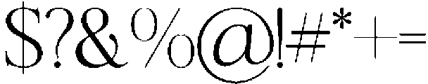 Zafira Serif Thin otf (100) Font OTHER CHARS