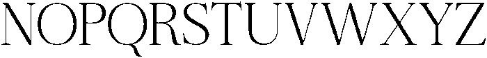 Zafira Serif Thin otf (100) Font UPPERCASE