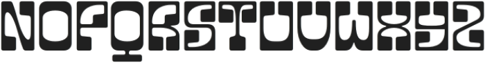 Zagelah Regular otf (400) Font UPPERCASE