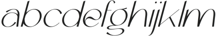 Zahirah Italic otf (400) FONT