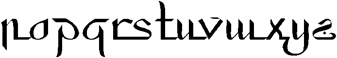 Zahra-Regular otf (400) Font LOWERCASE