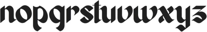 Zaiwo Nobles otf (400) Font LOWERCASE