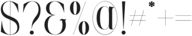 Zaleta Regular otf (400) Font OTHER CHARS