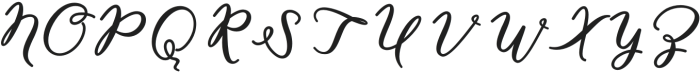 Zalisha Regular otf (400) Font UPPERCASE