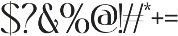 Zaloma Regular otf (400) Font OTHER CHARS
