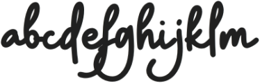 Zapheline-Regular otf (400) Font LOWERCASE