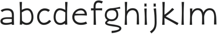 Zaphire Light Semi Expanded otf (300) Font LOWERCASE